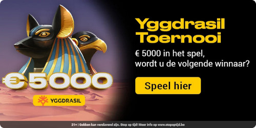 Een prijzenpot van €5.000 te verdelen op de Yggdrasil-games van Bwin Casino