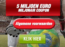 WK-Miljonairscoupons om miljonair te kunnen worden