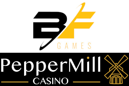 PepperMill Casino biedt de spellen van BF Games aan