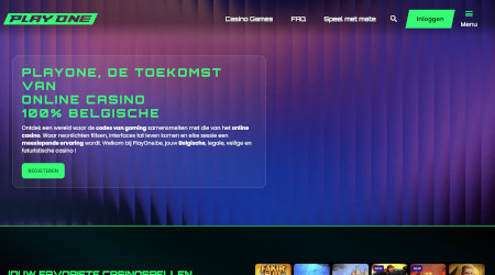 PlayOne.be: een nieuw Belgisch online casino is eindelijk live