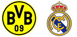 Borussia Dortmund x Real Madrid