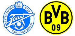 Zenit Sint Petersburg x Borussia Dortmund
